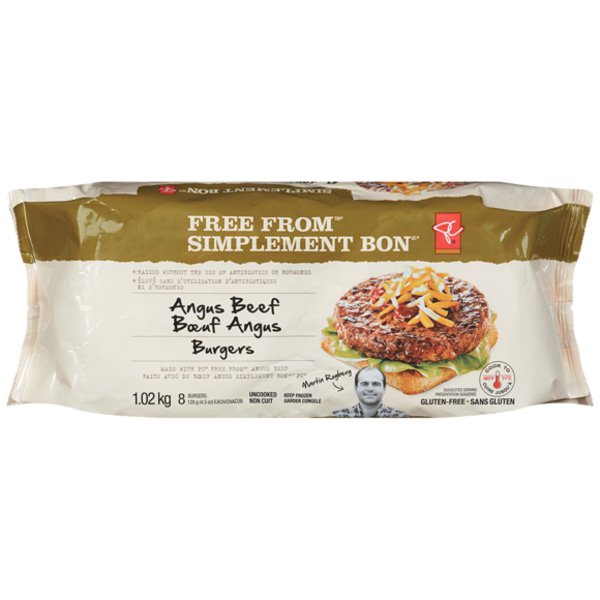 President's Choice Free Form Angus Beef Burgers