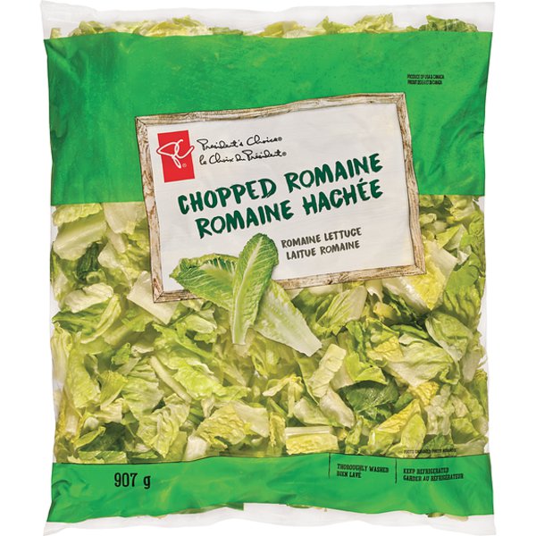 Presidents Choice Chopped Romaine