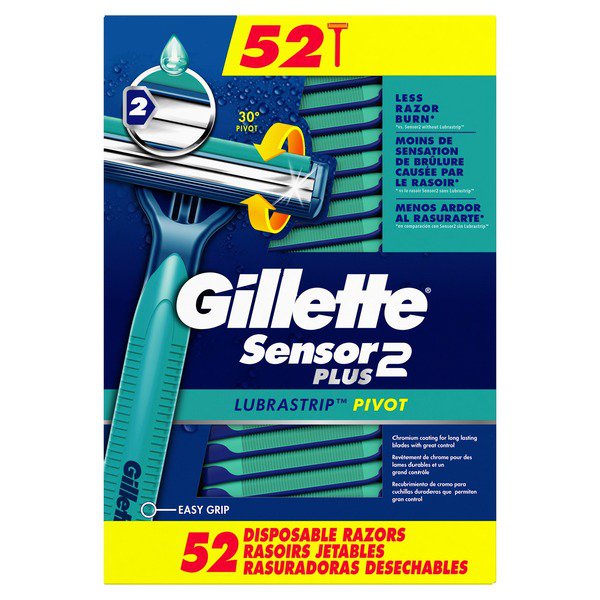 Gillette Sensor 2 Plus Disposable Razor