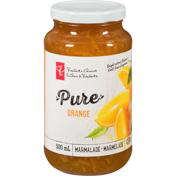 Presidents Choice Regular Pure Orange Marmalade