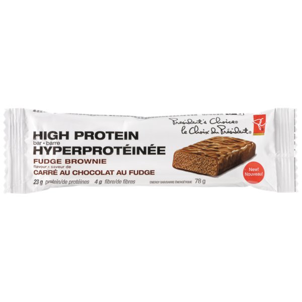 Presidents Choice High Protein Bars, Cookies & Cream (Case)