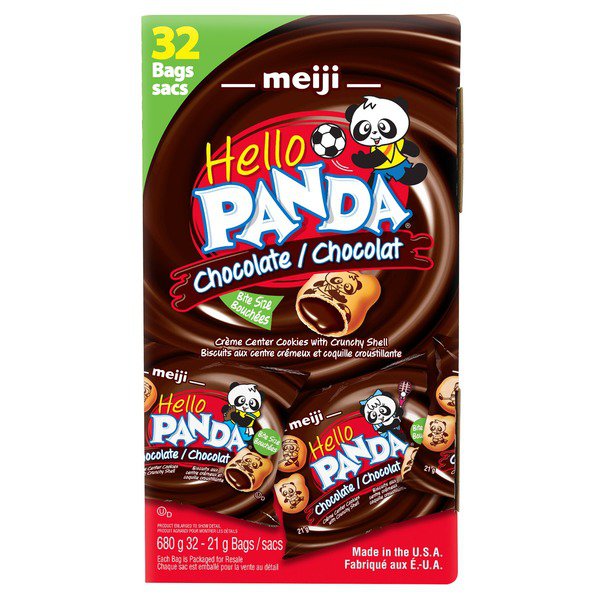 Hello Panda Chocolate Creme Filled Cookies