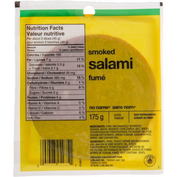 No Name Salami