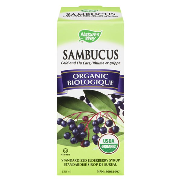 Natures Way Organic Sambucus