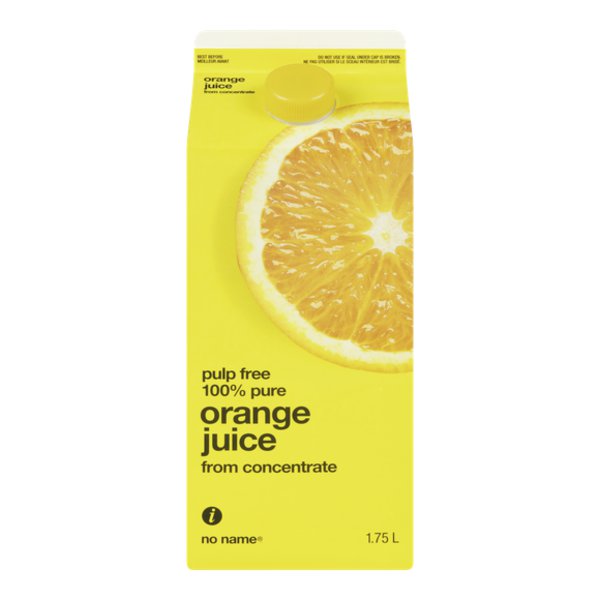 No Name Orange Juice