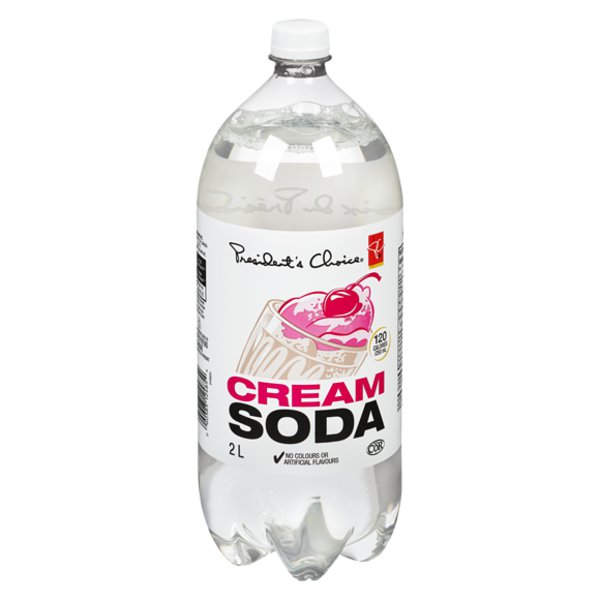 Presidents Choice White Cream Soda
