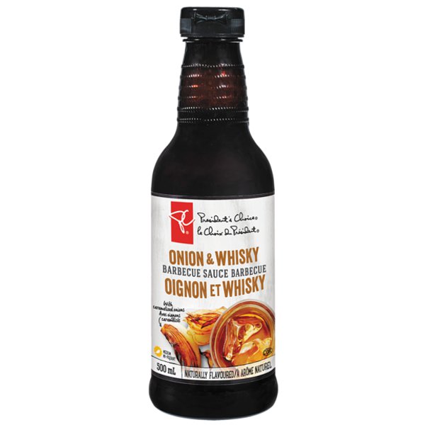 Presidents Choice Onion & Whiskey Barbecue Sauce