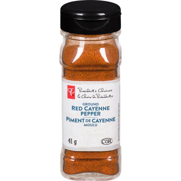 Presidents Choice Ground Cayenne Red Pepper
