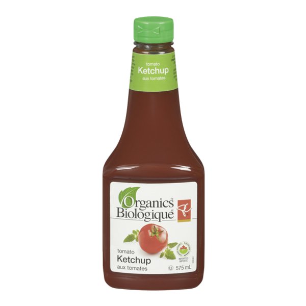 Presidents Choice Organics Tomato Ketchup