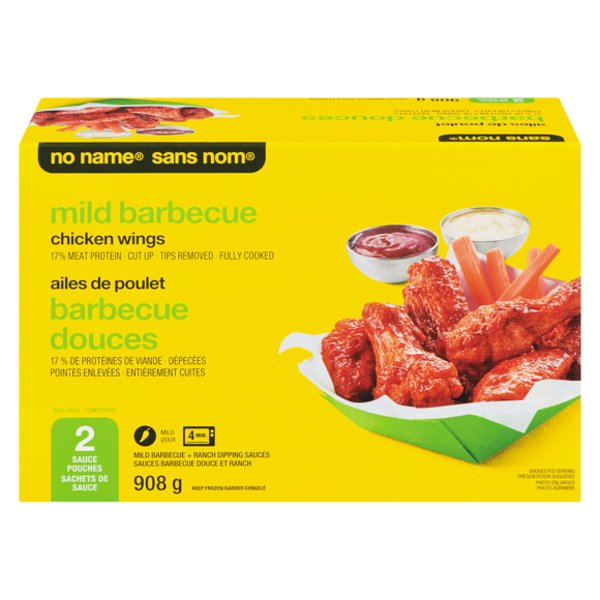 No Name Mild Barbecue Chicken Wings
