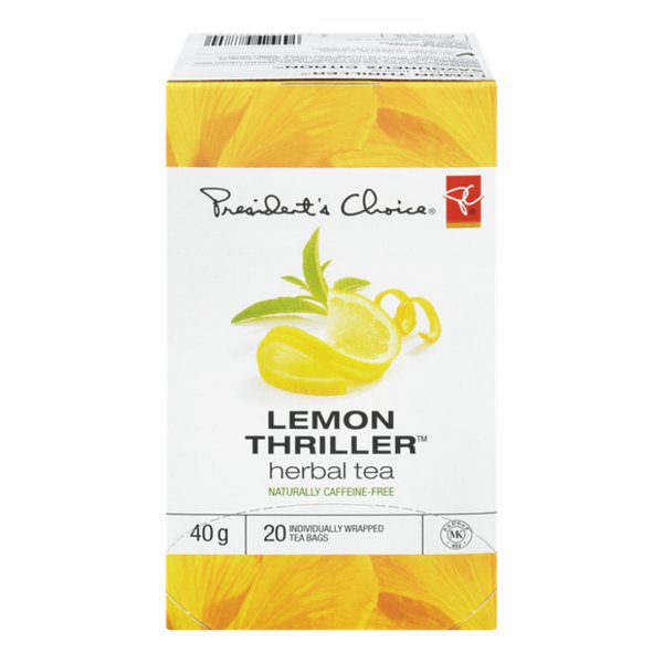 President's Choice Lemon Thriller Herbal Tea