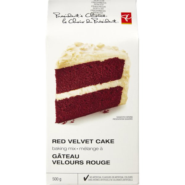 Presidents Choice Regular Red Velvet Cake Mix