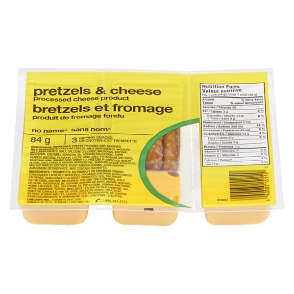 No Name 3 S Pretzels & Cheese