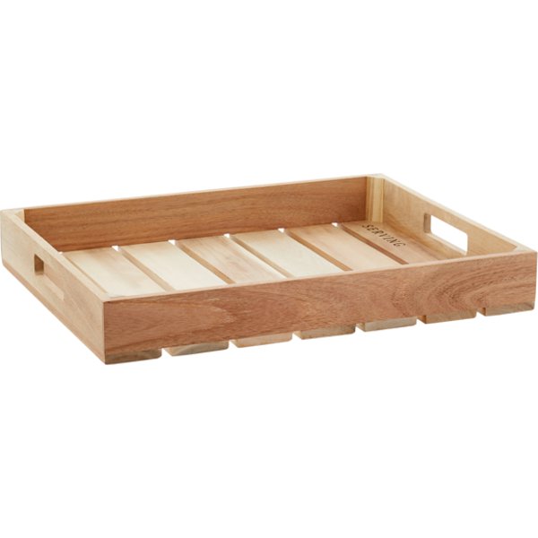 Presidents Choice Light Acacia Serving Tray