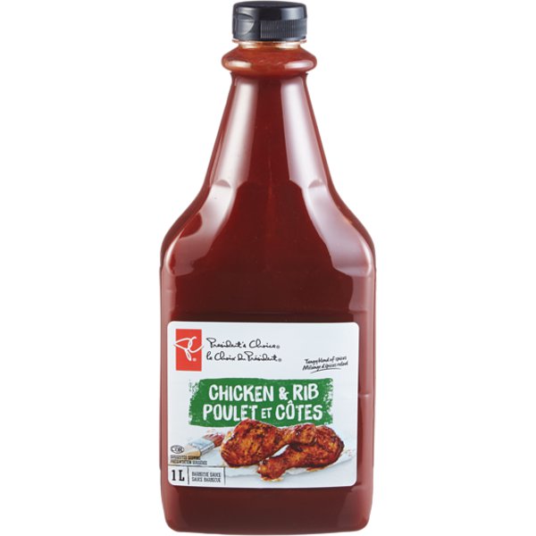 Presidents Choice Rib Chicken Barbecue Sauce
