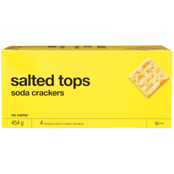 No Name Salted Soda Crackers