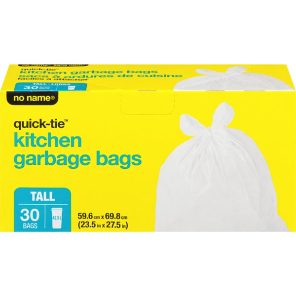 No Name Tall Quicktie Garbage Kit