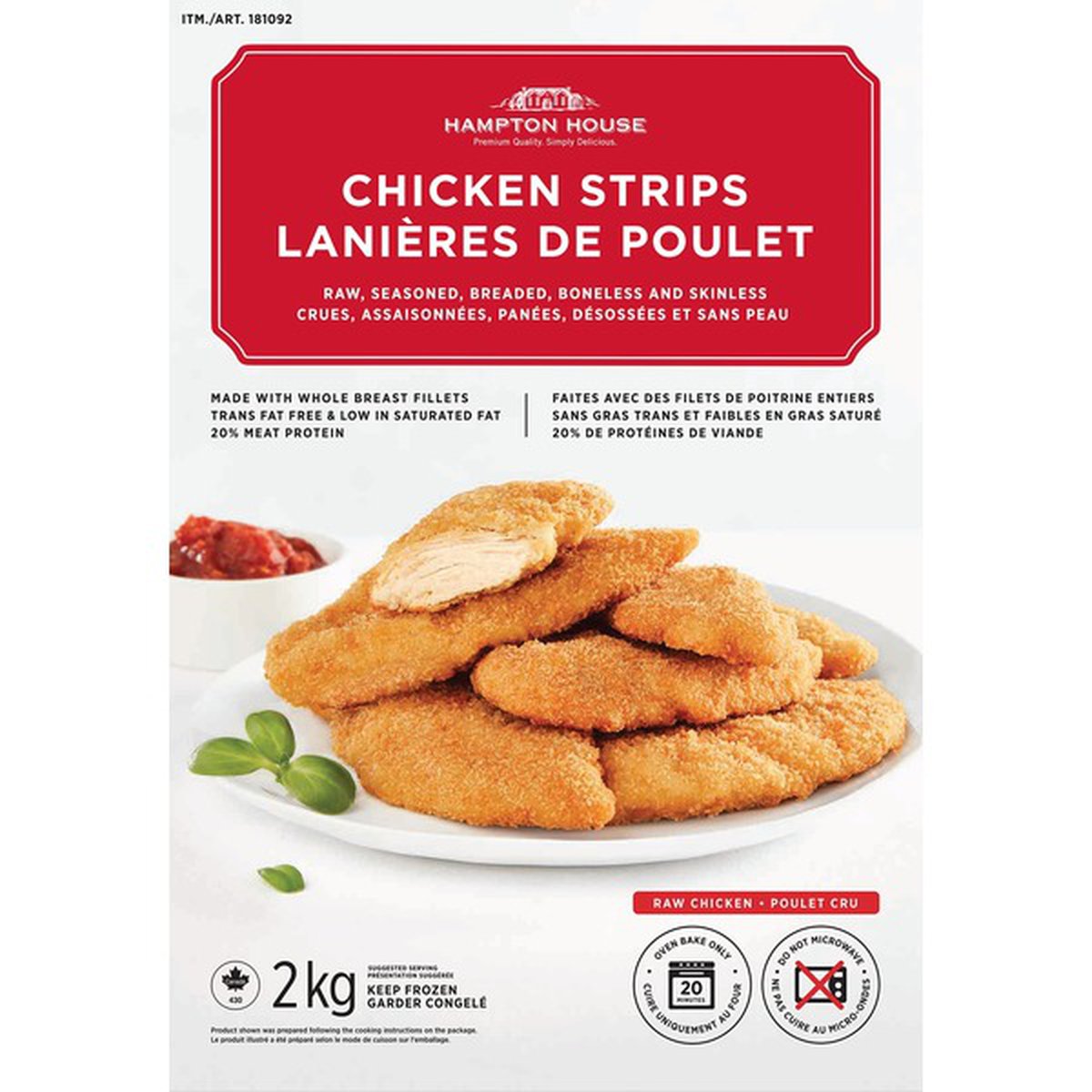 Hampton House Breaded Chicken Strips