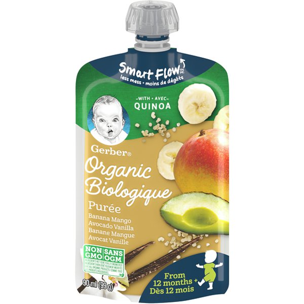 Gerber Organic Puree Bmaaq
