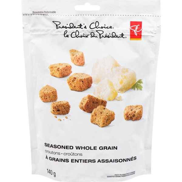 Presidents Choice Whole Grain Croutons