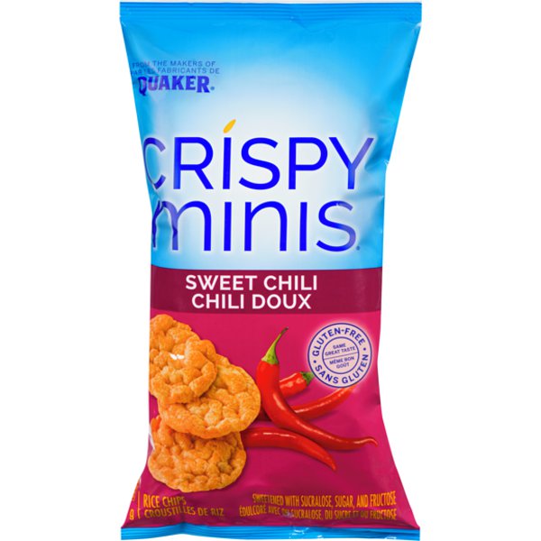 Quaker Gluten Free Crispy Mini Sweet Chili Rice Chips