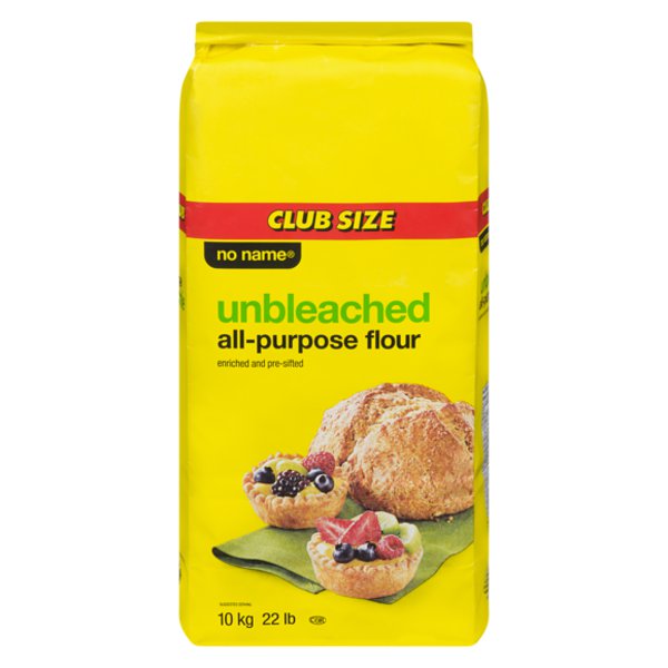 No Name Unbleached Flour Club Pack, 10 kg