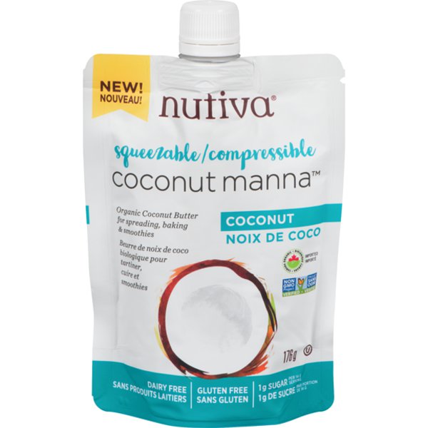 Nutiva Organic Coconut Manna Pouch