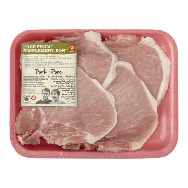 Presidents Choice Free From Boneless Pork Center Cut