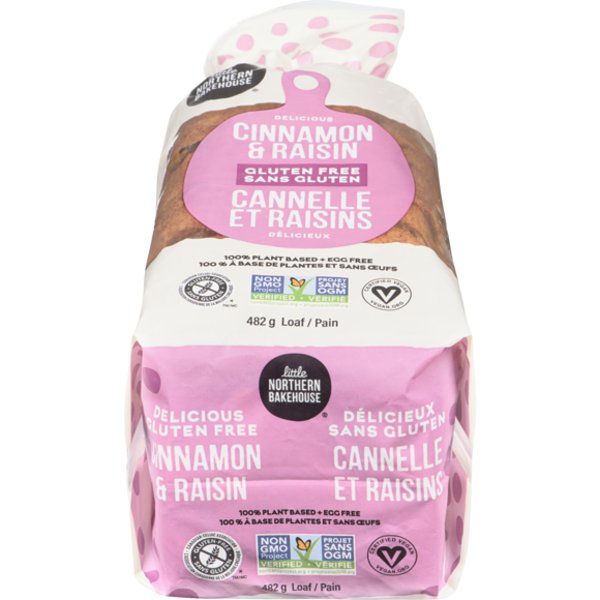 Little Northern Bakehouse Gluten Free Cinnamon & Raisin Bread