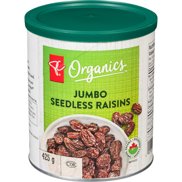 PC Organics Jumbo Raisin Canister