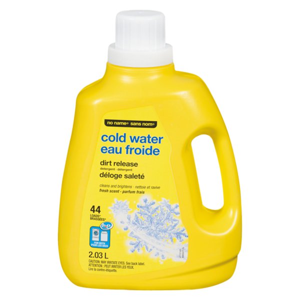 No Name Cold Water Fresh Scent High Efficiency Detergent