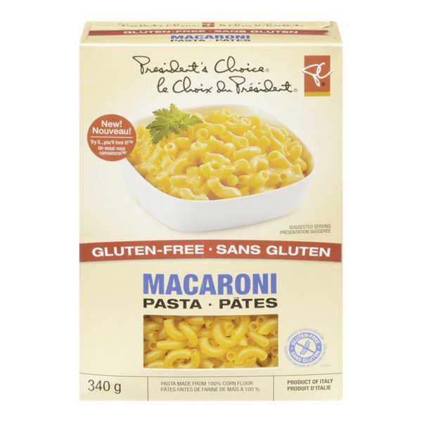 Presidents Choice Gluten Free Macaroni