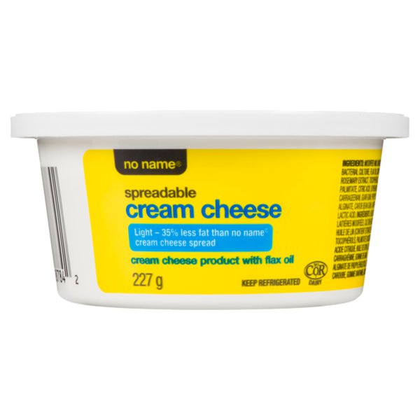 No Name Light Cream Cheese Spread