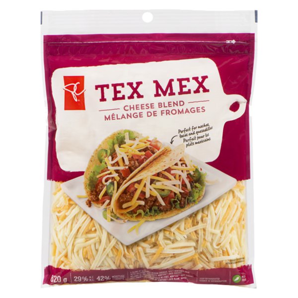 President's Choice Tex Mex Shreds 620 g