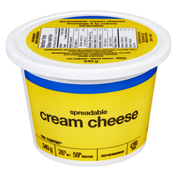 No Name Plain Cream Cheese