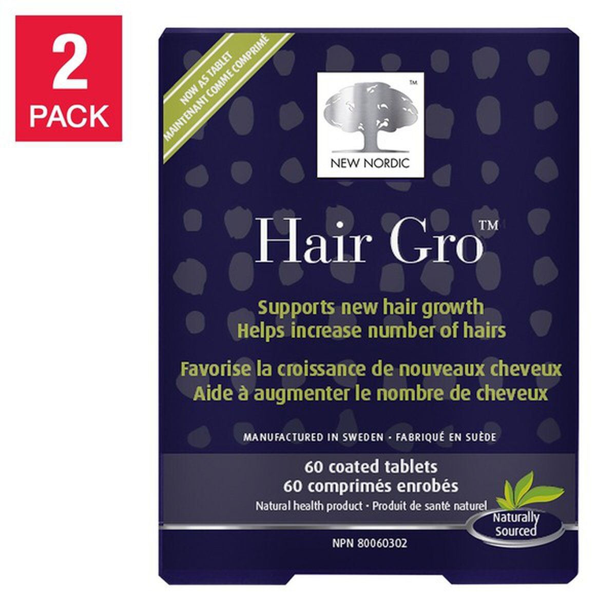 New Nordic Hair Gro Tablets