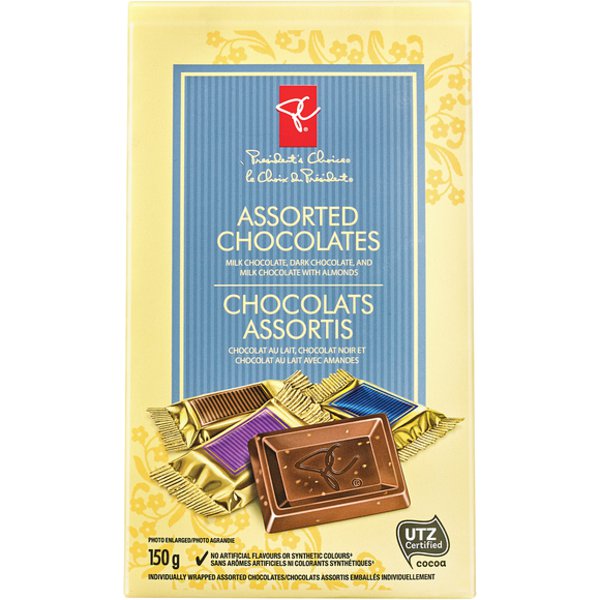 Presidents Choice Assorted Mini Chocolate Gold Bars