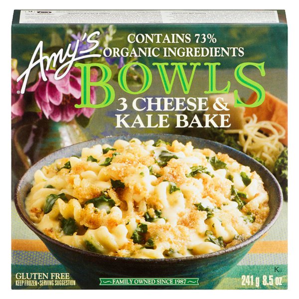 Amy's Organic 3 Cheese & Kale Bake Bowl
