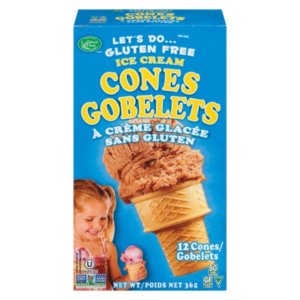Lets Do Organic Gluten Free Ice Cream Cones