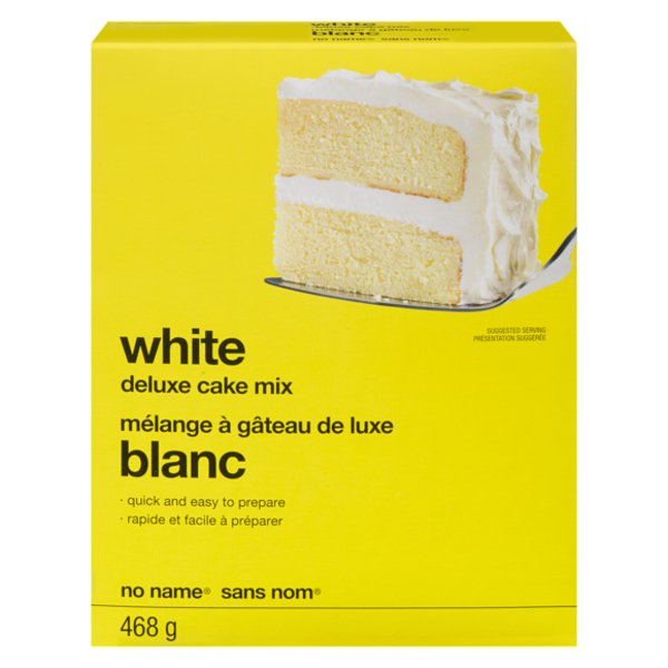 No Name White Cake Mix
