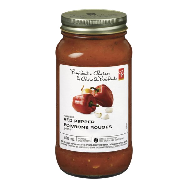 President's Choice Roasted Red Pepper Pasta Sauce