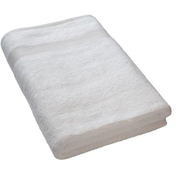 PC Organics White Cotton Bath Sheet