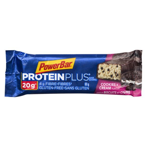 PowerBar Protein Plus Cookies & Cream Gluten Free Bar