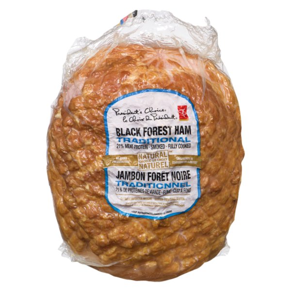 Presidents Choice Natural Choice Traditional Black Forest Ham