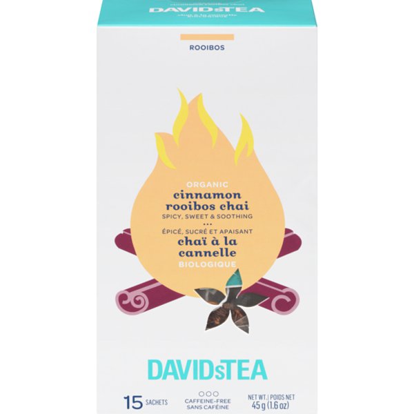 DAVIDsTEA Organic Cinnamon Rooibos Chai Tea