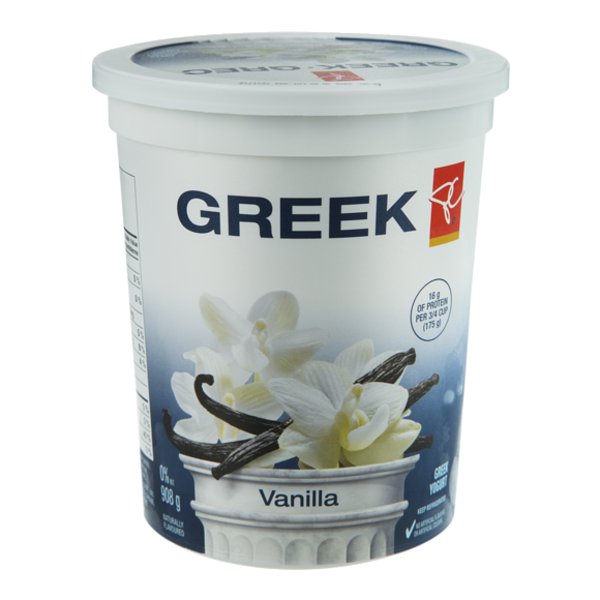 President's Choice Greek Vanilla Yogurt