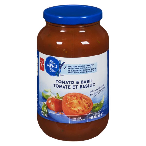 Presidents Choice Tomato & Basil Pasta Sauce
