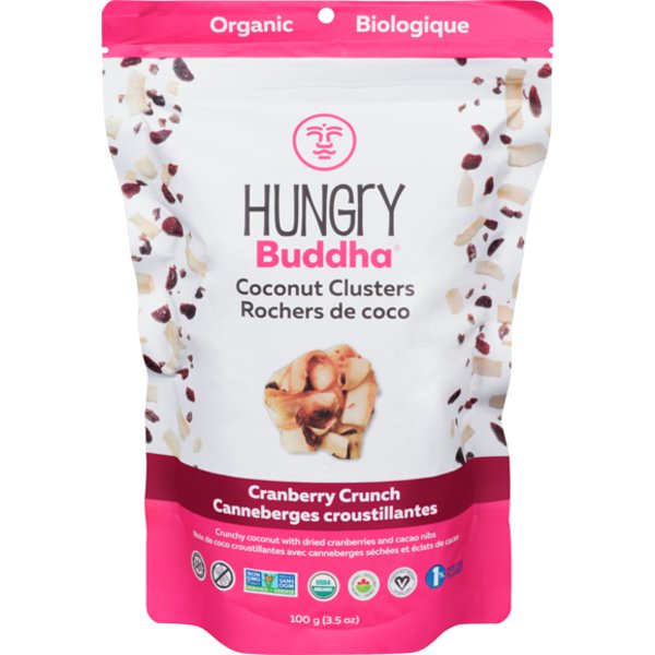 Hungry Buddha Organic Cranberry Crunch Coconut Clusters