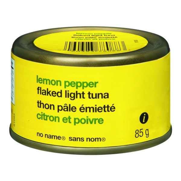 No Name Citrus Pepper Flaked Light Tuna