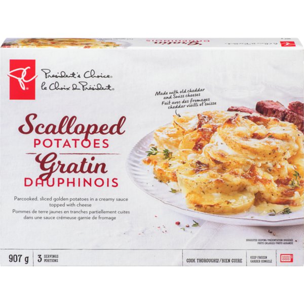 Presidents Choice Scalloped Potatoes